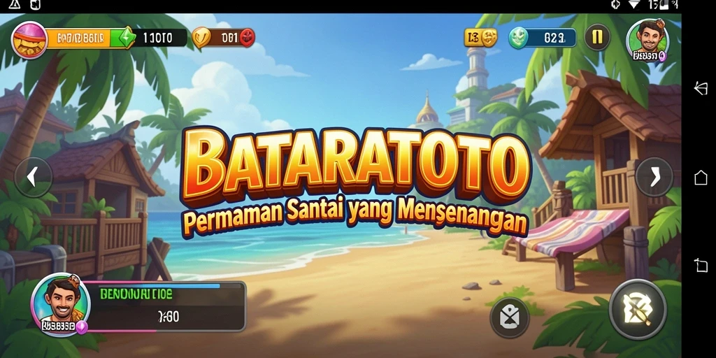 Tangkapan layar utama BATARATOTO menampilkan gameplay yang menarik dan mengasyikkan.