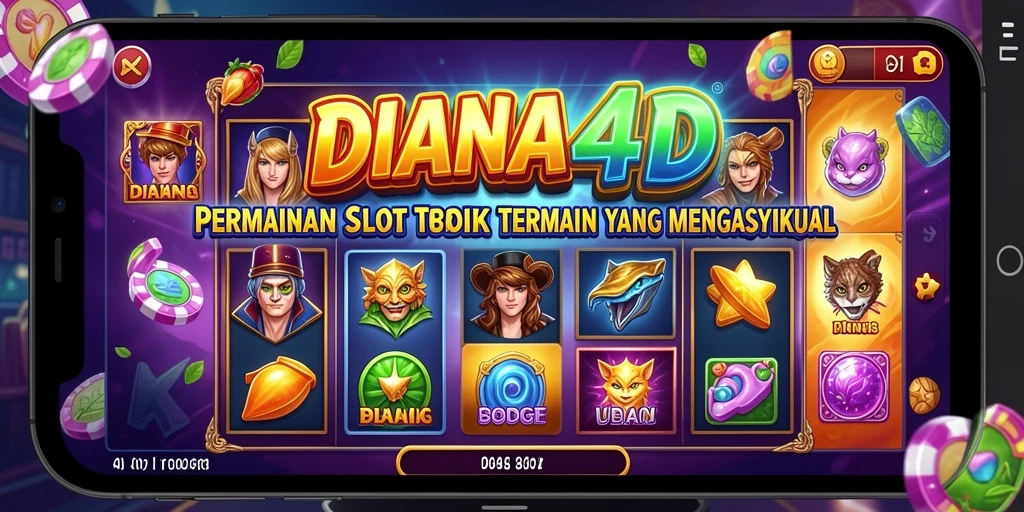 Tampilan gameplay slot DIANA4D yang seru dan menarik.