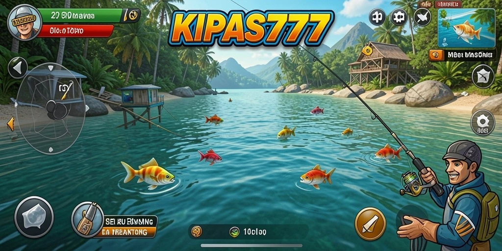 Screenshot KIPAS777 yang menampilkan pengalaman seru saat memancing.