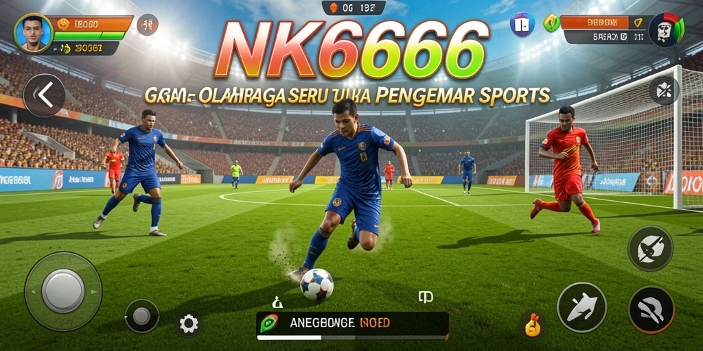 Tampilan gameplay NK666 yang mendebarkan dalam suasana kompetisi olahraga.