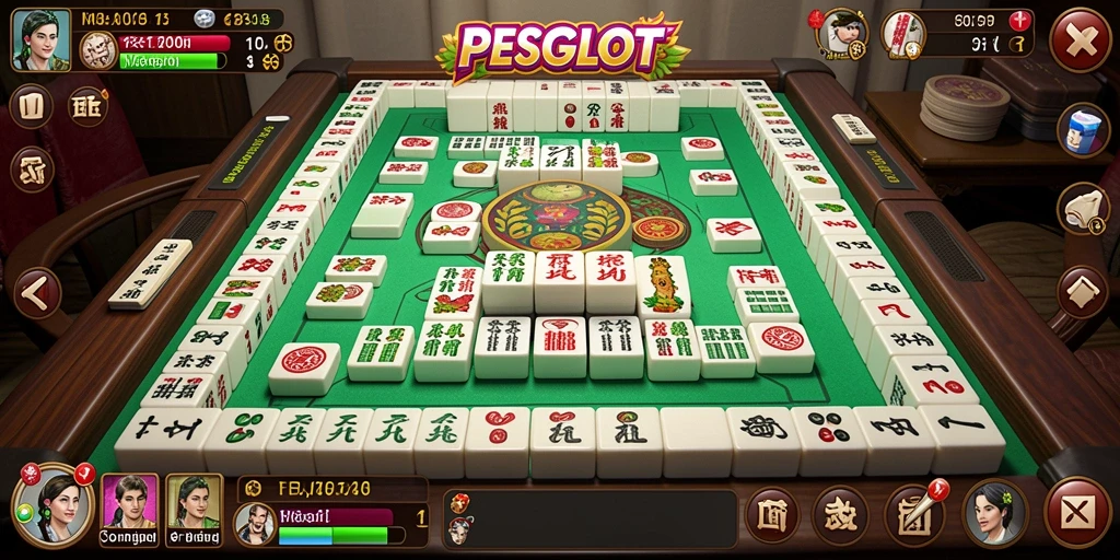 Tampilan gameplay PESGSLOT dengan grafis menarik dan level menantang.