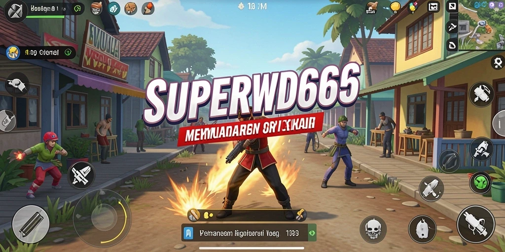 Gameplay menarik dari SUPERWD666 yang menampilkan elemen simulasi.